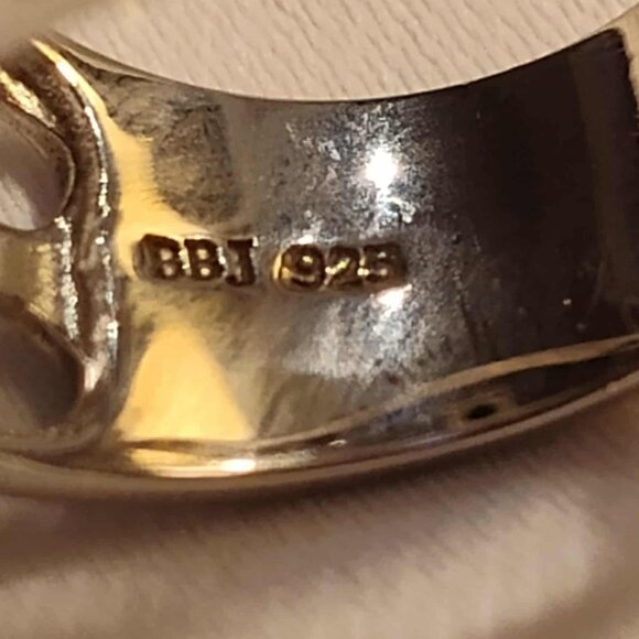 .87ctw Russian Chrome Diopside w/.45ctw White Zircon Sterling Silver ring Size 7 - Picture 8 of 12